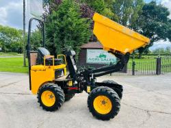 JCB 1THT 1 TON HIGH TIP DUMPER *YEAR 2016, 1147 HOURS* C/W ROLE BAR*VIDEO*