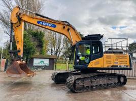 SANY SY215C TRACKED EXCAVATOR *YEAR 2017* C/W QUICK HITCH & BUCKET *VIDEO*
