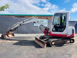 TAKEUCHI TB145 EXCAVATOR*C/W HYDRAULIC THUMB*VIDEO*