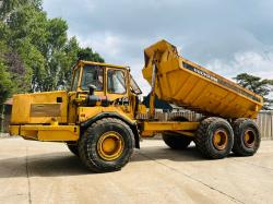 VOLVO BM A25 6X6 ARTICULATED DUMP TRUCK C/W HYDRAULIC STRAIGHT TIP 
