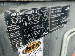 LINDE H20T-03 3 STAGE MASTED FORKLIFT*C/W SIDESHIFT*VIDEO*