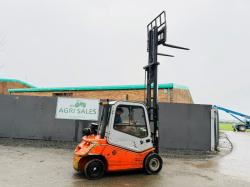 CESAR DRAGO 300 SIDESHIFT FORKLIFT*C/W PALLET TINES*VIDEO*