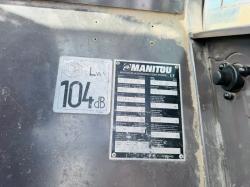 MANITOU M30-4 FORKLIFT*C/W PUH*YEAR 2015*7904 HOURS*VIDEO*