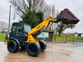 KRAMER 418 TELESCOPIC 4WD TELEHANDLER C/W BUCKET *VIDEO*