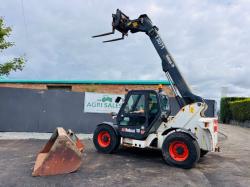 BOBCAT T3071 TELEHANDLER*C/W PALLET TINES AND BUCKET*VIDEO*