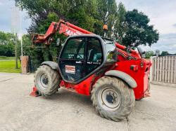 MANITOU MLT1030 4WD TELEHANDLER *10 METER, 4834 HOURS* C/W PALLET TINES*VIDEO* 