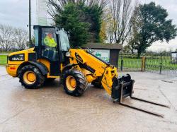 HERACLES H580 4WD TELEHANDLER *YEAR 2019, 1514 HOURS* C/W PALLET TINES *VIDEO*