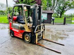 MANITOU CG18P DIESEL FORKLIFT *CONTAINER SPEC* C/W SIDE SHIFT *VIDEO*