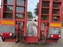 KING LOW LOADER TRAILER*C/W RAMPS AND WINCH*YEAR 2008*VIDEO*
