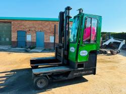 COMBILIFT C4000 DIESEL TRUCK MOUNTED FORKLIFT*C/W FORK POSITIONER*VIDEO*