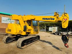 KOMATSU LC605 TRACKED CRANE*C/W RUBBER TRACKS*VIDEO*