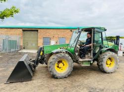 JOHN DEERE 3400 TELEHANDLER*C/W BUCKET*VIDEO*
