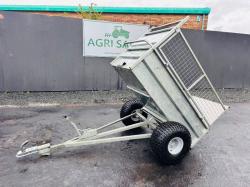 ROB ASTLEY SINGLE AXLE LOW TIP TRAILER*VIDEO*