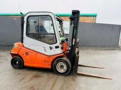 CESAR DRAGO 300 SIDESHIFT FORKLIFT*C/W PALLET TINES*VIDEO*