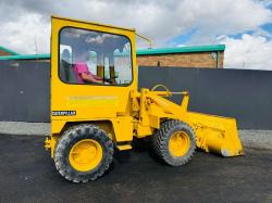 MITSUBISHI WS300A WHEELED LOADER*C/W BUCKET*VIDEO*