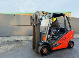 LINDE H25D-02 FORKLIFT*YEAR 2015*C/W PALLET TINES*VIDEO*