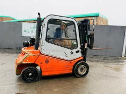 CESAR DRAGO 300 SIDESHIFT FORKLIFT*C/W PALLET TINES*VIDEO*