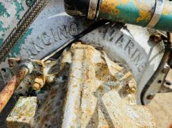 6 CYLINDER FORD MARINE ENGINE*VIDEO*