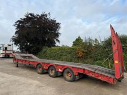 KING LOW LOADER TRAILER*C/W RAMPS AND WINCH*YEAR 2008*VIDEO*