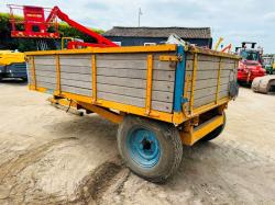 BAMFORDS SINGLE AXLE TIPPING TRAILER*VIDEO*