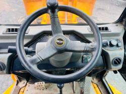JCB 7FT 7 TONNE STRAIGHT TIP DUMPER*READING 1128 HOURS*YEAR 2018*VIDEO*