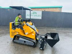 *NEW*NEWRICK ZW480 PEDESTRIAN LOADER*C/W 3 IN ONE BUCKET*2025*VIDEO*