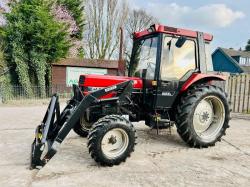 CASE 885XL TRACTOR C/W QUICKE FRONT LOADER & EURO HEAD STOCK *VIDEO*