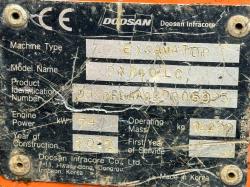 DOOSAN DX140LC EXCAVATOR*YEAR 2012*C/W GRAPPLE*VIDEO*