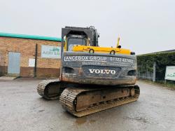 VOLVO EC140BLC TRACKED EXCAVATOR *C/W BUCKET*VIDEO*
