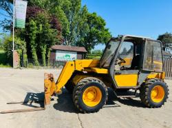 JCB 520 4WD TELEHANDLER C/W PALLET TINES *VIDEO*