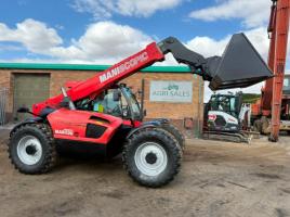MANITOU MLT 741 TURBO TELEHANDLER*C/W BUCKET*AG SPEC*VIDEO*