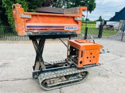 WINBULL WB600 HIGH TIP TRACKED DUMPER C/W MANAL GEAR BOX *VIDEO*