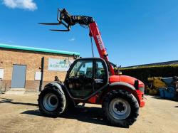 MANITOU MLT 627T TELEHANDLER*C/W PALLET TINES*YEAR 2011*VIDEO*