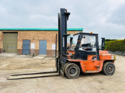 NISSAN 70 FORKLIFT*C/W PALLET TINES*VIDEO*