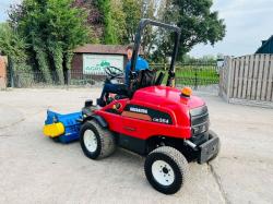 SHIBAURA CM364 RIDE MOWER *1623 HOURS* C/W ROLE BAR *VIDEO*