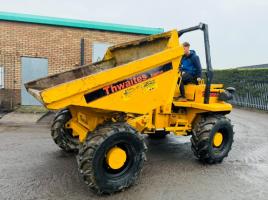 THWAITES 6 TONNE DUMPER*C/W PERKINS ENGINE*VIDEO*
