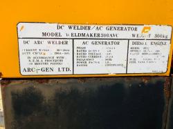 ARC GEN TOWABLE WELDER/GENERATOR*YEAR 2012* CHOICE OF 3*VIDEO*