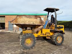 BARFORD SXR6000 SWIVLE TIP DUMPER*C/W CANOPY*