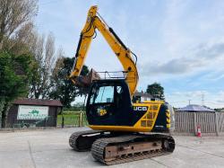 JCB JS145 TRACKED EXCAVATOR *YEAR 2012* C/W QUICK HITCH & BUCKET *VIDEO*