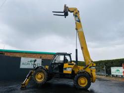 CATERPILLAR TH560B TELEHANDLER*C/W SWAY & JACK LEGS*VIDEO*