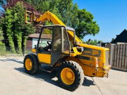 JCB 520 4WD TELEHANDLER C/W PALLET TINES *VIDEO*