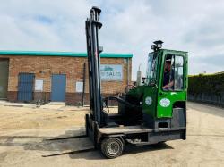 COMBILIFT C4000 DIESEL TRUCK MOUNTED FORKLIFT*C/W FORK POSITIONER*VIDEO*