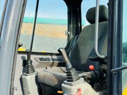 VOLVO EC55D RUBBER BLOCK TRACKS EXCAVATOR *YEAR 2017*C/W BUCKET*VIDEO*