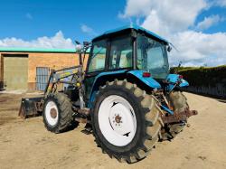 NEW HOLLAND 7635 4WD TRACTOR*C/W FRONT LOADER*VIDEO*