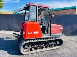YANMAR CT55 CRAWLER TRACTOR*C/W LINKAGE AND PTO*READING 1276 HOURS*VIDEO*