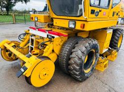 O&K MH5Z 4WD WHEELED EXCAVATOR C/W RAILWAY GEAR & 4 X SUPPORT LEGS *VIDEO*