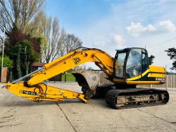 JCB JS160 TRACKED EXCAVATOR * YEAR 2006 * C/W QUICK HITCH AND BUCKET 