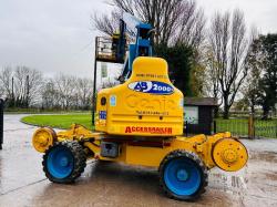 GENIE Z-60/34 4WD RAIL ROAD BOOM LIFT *20.3 METERS, YEAR 2013, 3912 HOURS* VIDEO*