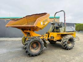 TEREX PS6000 SWIVLE TIP DUMPER*ENGINE STARTS NO DRIVE*VIDEO*