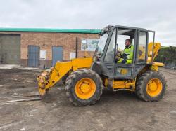 JCB 527-67 TELEHANDLER*C/W PALLET TINES*VIDEO*